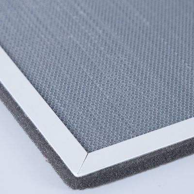 Aluminium honingraatfilter honingraat kern fotokatalysatorfilter met zijdelingse lengte 2 mm