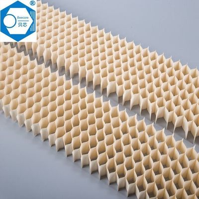 Wit 25 mm papier honingraat kern voor meubels en deuren vullen vlamvertrager