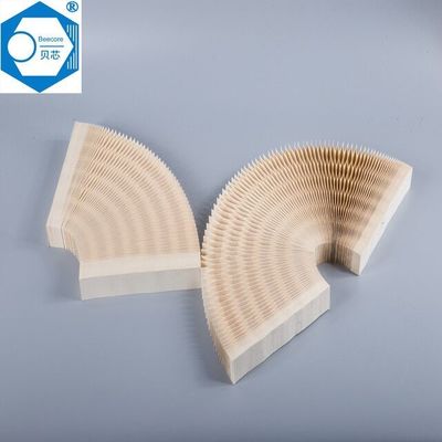 Wit 25 mm papier honingraat kern voor meubels en deuren vullen vlamvertrager