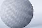 Ultra dunne dikte 2 mm Aluminium honingraat raster kern voor verkeerslichten