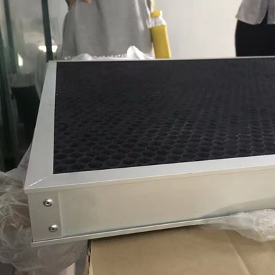 Aluminium honingraatfilter met actief koolstofcoating Grootte 500x500 mm
