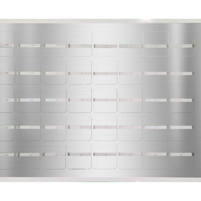 Standaarddikte 90 mm micro-elektrostatische filterschermen voor verschillende ventilatiekanalen