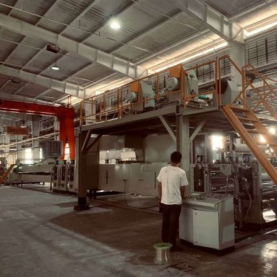 Aluminium honingraat samengesteld paneel Continuous Production Line Honingraat machine