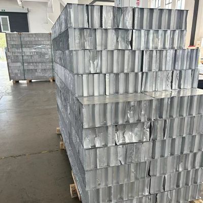 Klasse A1 Brandprestaties Gebreid Aluminium Honingraat Panel Te koop