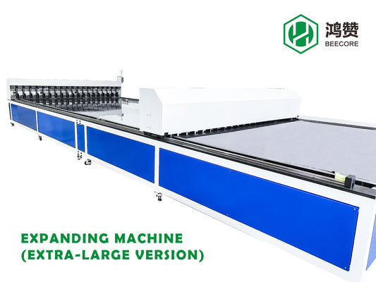 Aluminium honingraat kern uitbreidingsmachine met automatische pin type