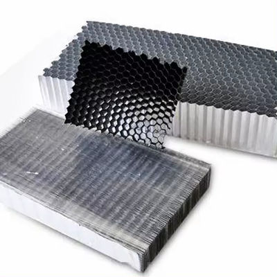 Standaardgrootte 1220*2440 mm Aluminium honingraat kern voor de bouwindustrie