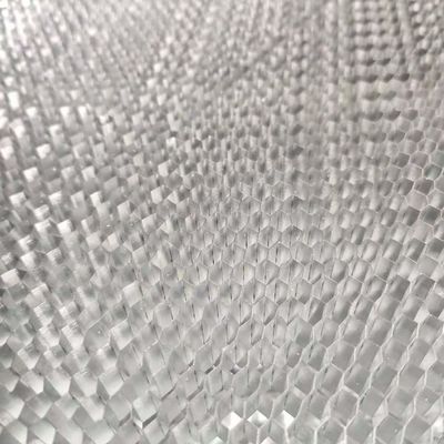 Geperforeerd 3003 aluminium honingraat kern Natuurlijke kleur
