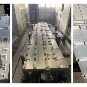 Grootte 1500*6000mm PCB Aluminium Honeycomb Panel Tabletop Met hoge vlakheid en stabiliteit