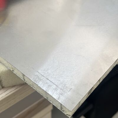 Aluminium honingraat kern gevuld met schuim Aluminium honingraat paneel