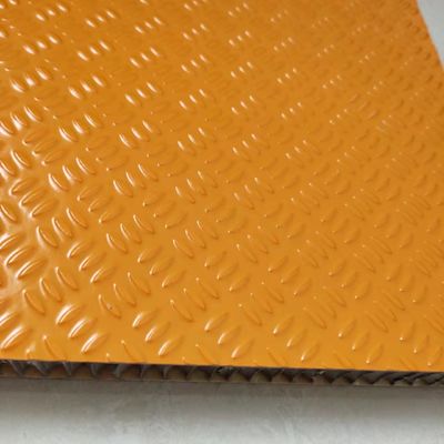 Ruwheid Oppervlak Aluminium FRP honingraat panelen Gemakkelijk schoonmaken