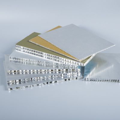 PE- en PVDF-coatingconstructie 1 2 Aluminium honingraatpanelen