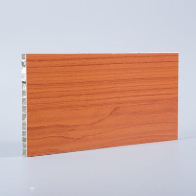 5~100 mm dikte Aluminium honingraat plaat voor passieve gebouw gordijnwand