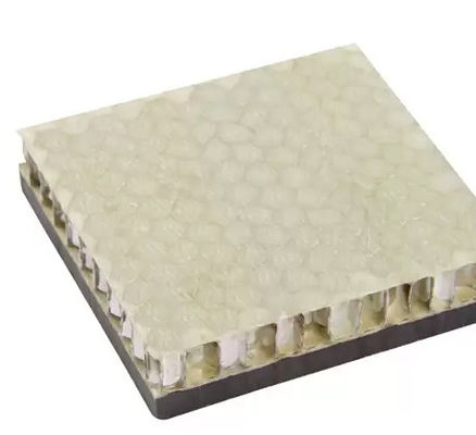 Aluminium glasvezel honingraatpaneel voor bovenste en onderste steencomposite